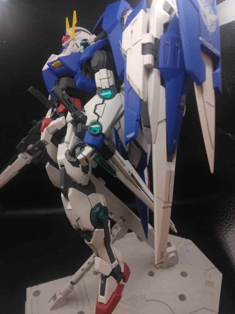 MG ガンプラ　ダブルオーライザー　台座付　説明書付「表紙なし」
