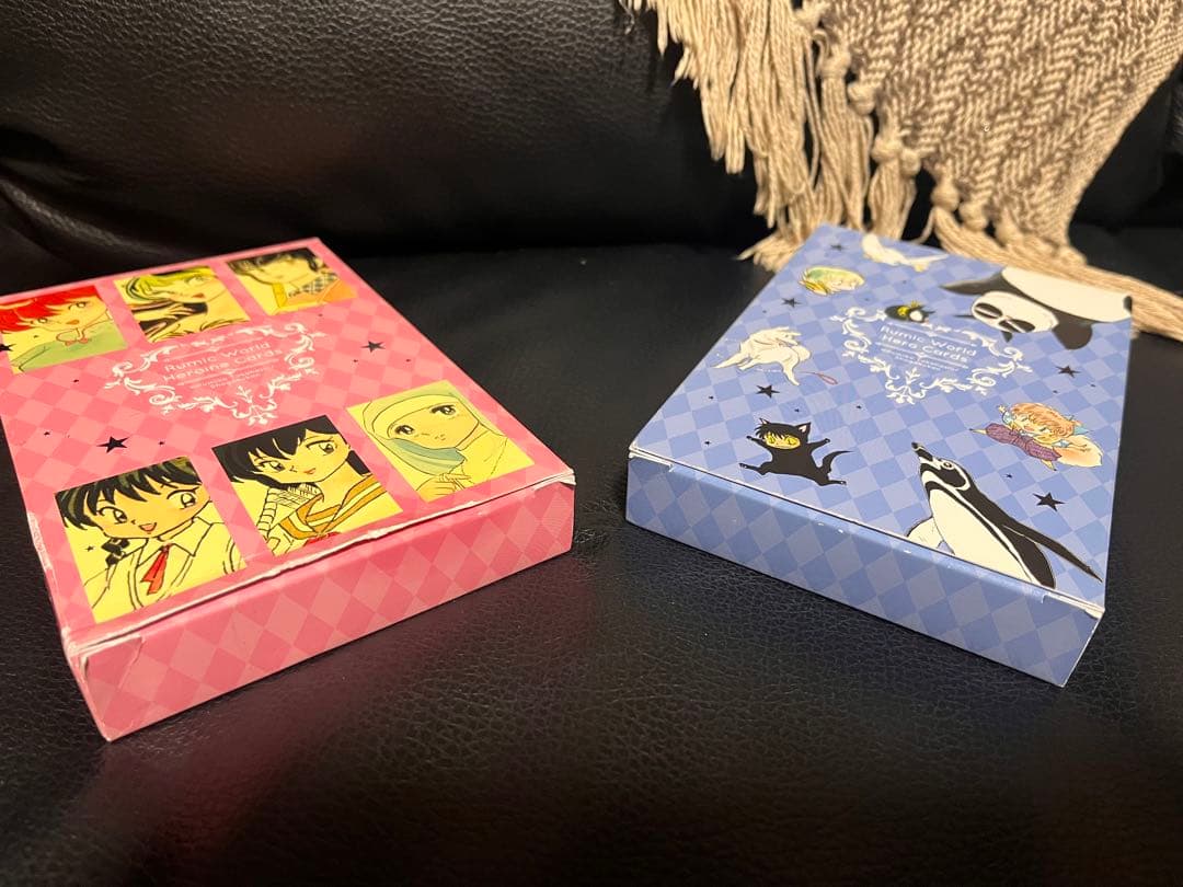 犬夜叉　らんま1/2 アニメキャラクター トランプセット 2個