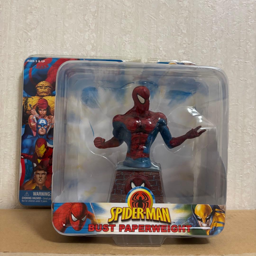 スパイダーマン ペーパーウエイト フィギュア 未開封