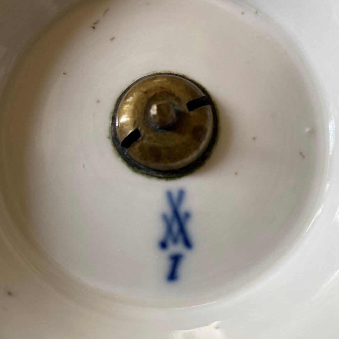 マイセン コンポート　ボウル　大型　蓋欠品