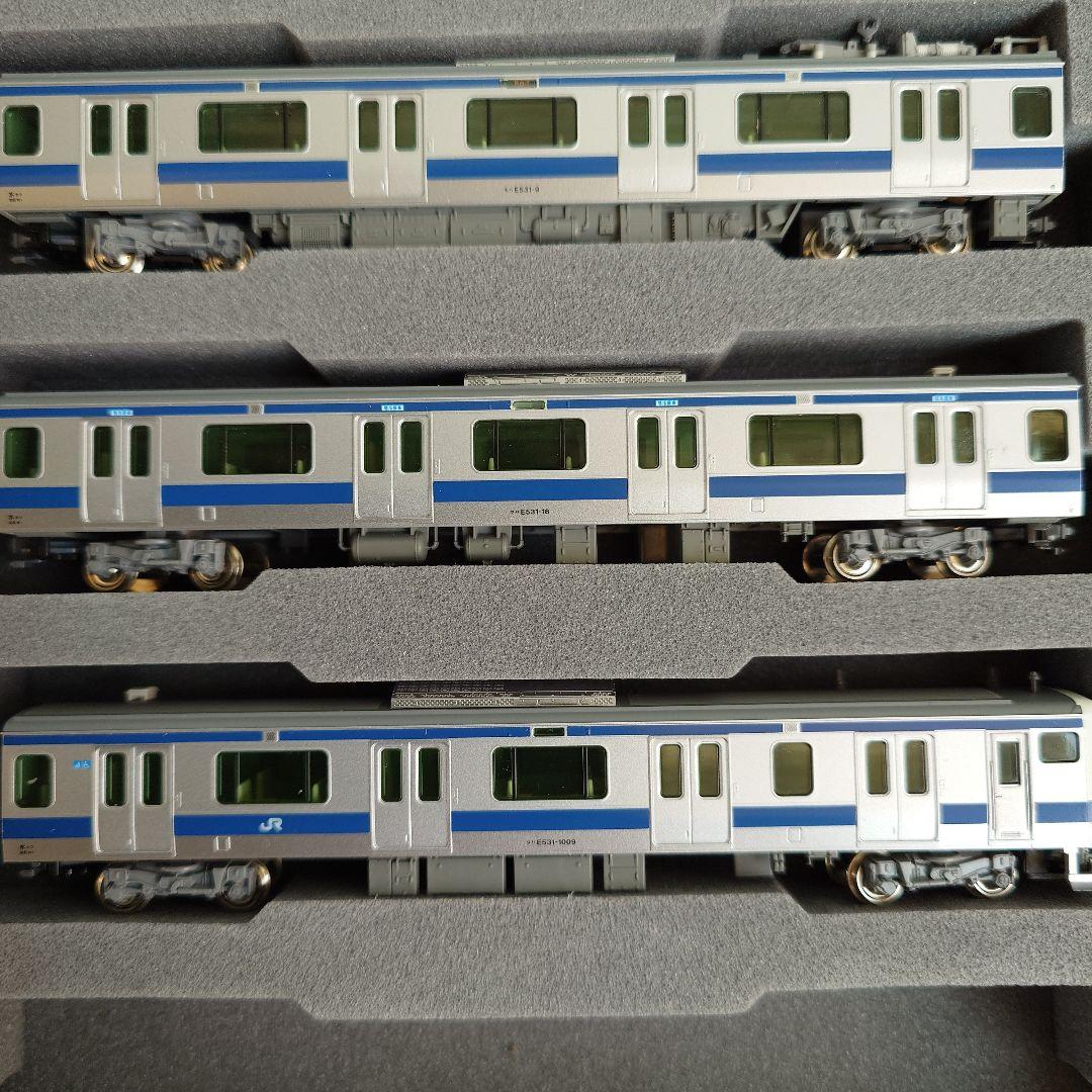 KATO.10-1293.E531系常磐線・上野東京ライン付属編成セット5両