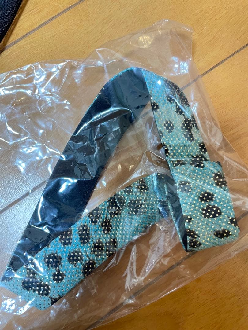 （未使用）Sekine ラテンダンス　社交ダンス　ドレス　チョーカー付き ブルー