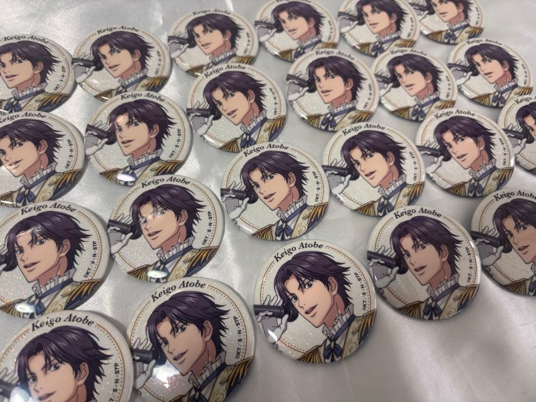 新テニ テニプリ 跡部景吾 ホワイトデー ホログラム 缶バッジ　23点セット