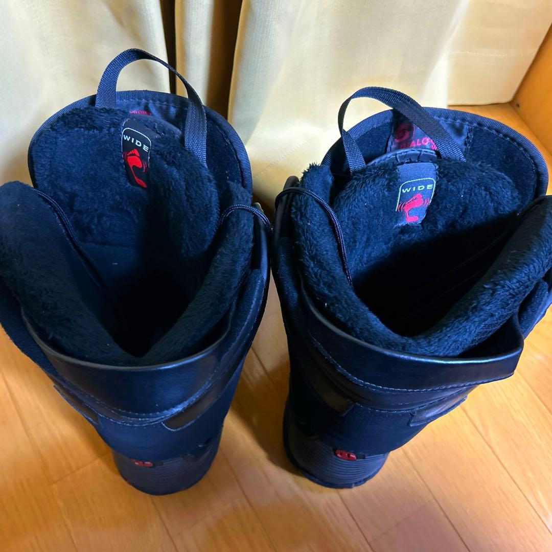 Burton 158cm スノーボード Salomonブーツ付 3点セット