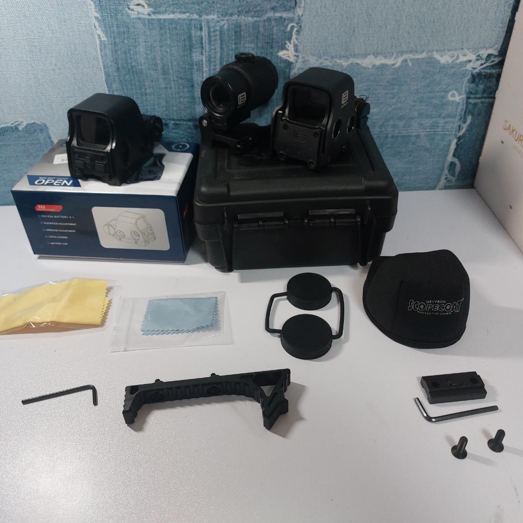 ホロサイト×2　マグニファイア　グリップ