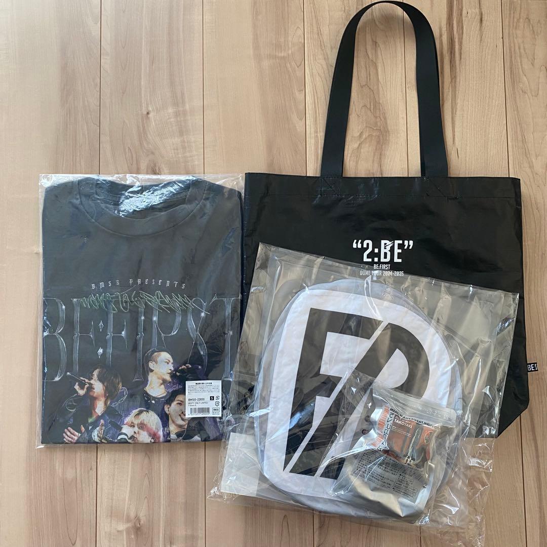 BE:FIRST Tシャツ【Sサイズ】、SS席特典グッズのおまけ付き