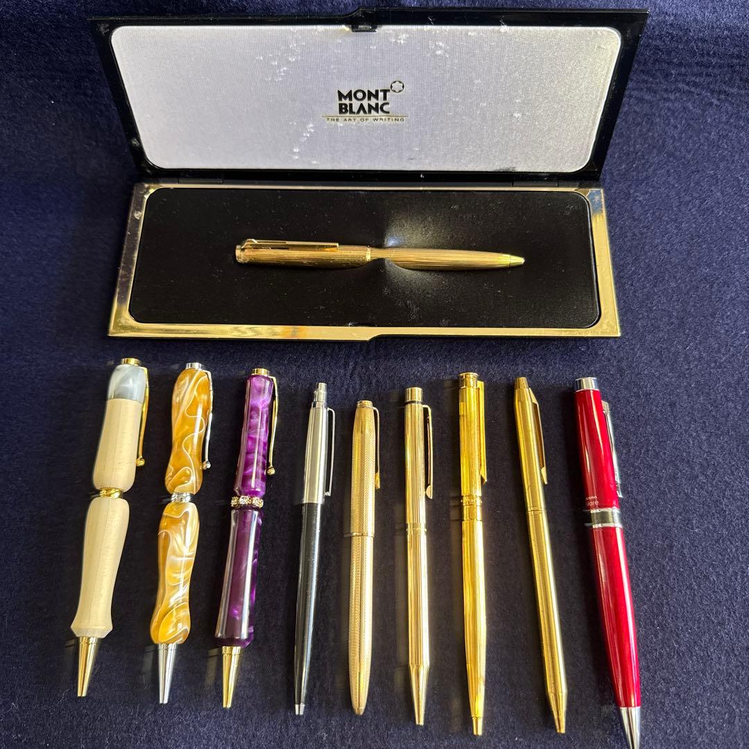 ボールペン　10本セット　モンブラン　シェーファー　パーカー他　ジャンク