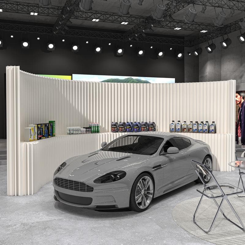 折りたたみパーテーション高さ1.6m長さ1-2m 陳列台 組立不要 持ち運び可能