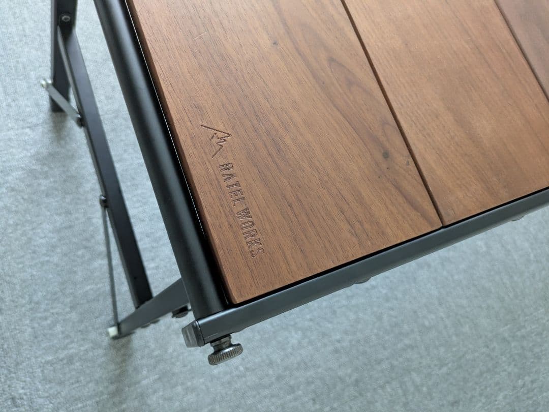 RATELWORKS ラーテルワークス ウッドパネルテーブル　（美中古）