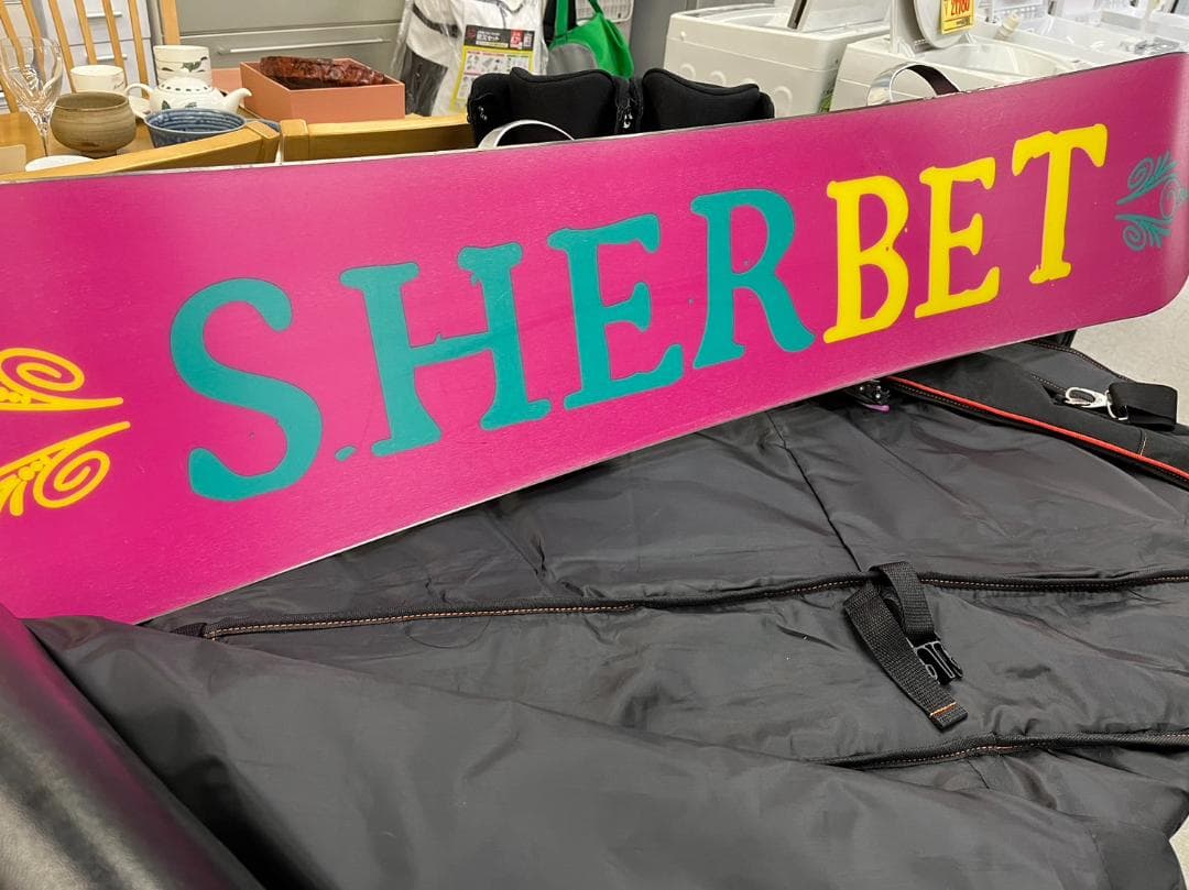 スノボセット☆sherbet143　CSBウェア　x-nix　BURTON