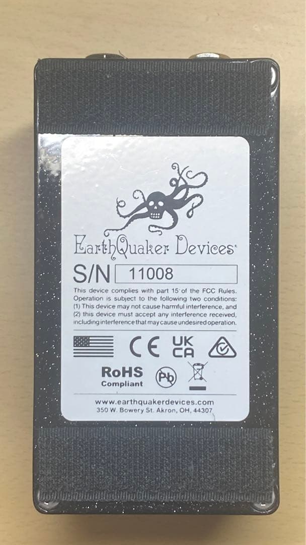 EarthquakerDevices Special Cranker 限定カラー