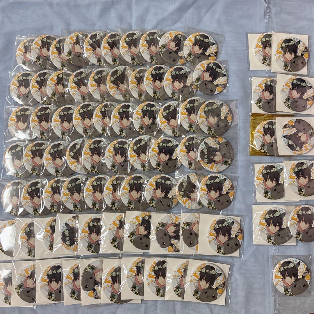 ツキウタ ツキノスゥ 卯月新 缶バッジ 81個セット