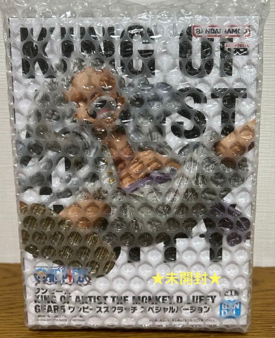 ギア5 世界50体限定のニカ！！☆ワンピーススクラッチA賞スペシャルバージョン