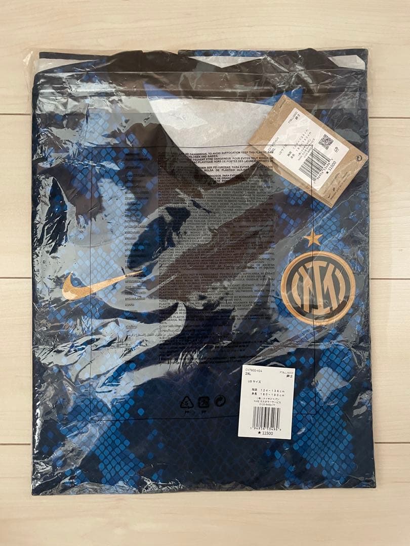 インテル　ユニフォーム　2XL