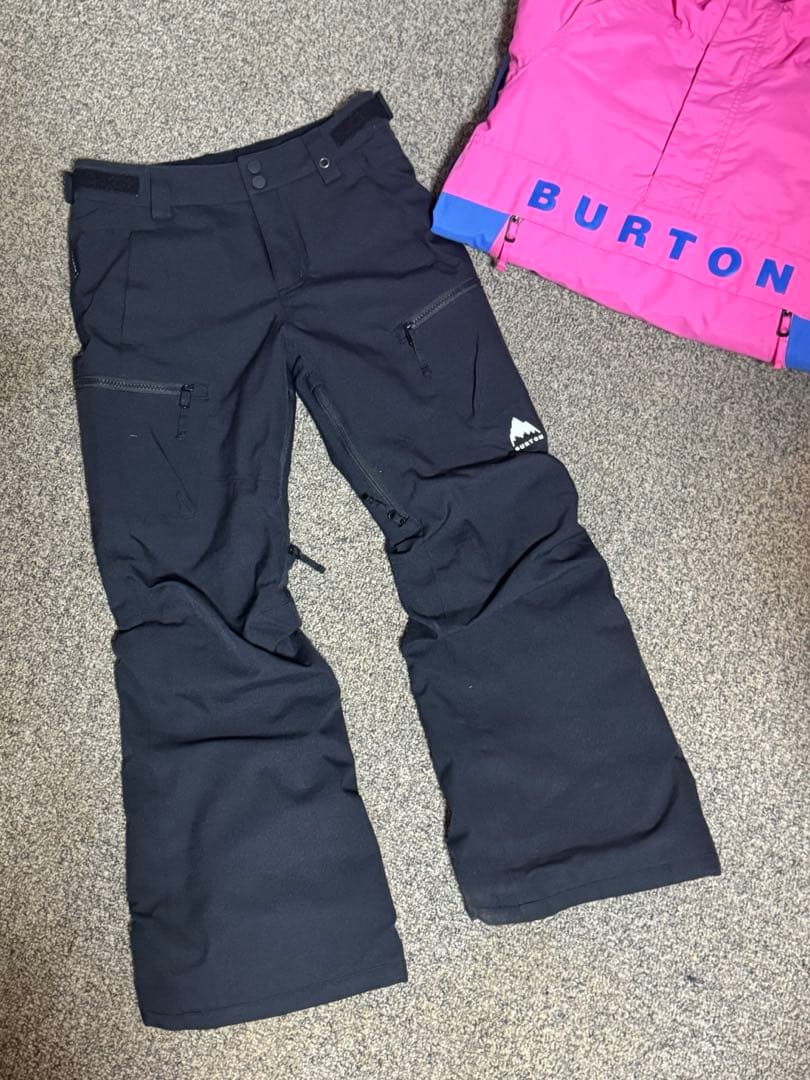 BURTON スノーボードウェアセット 上下セット　子供用　Mサイズ