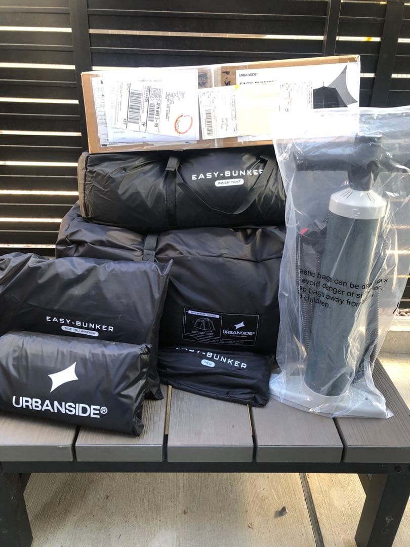 URBANSIDE EASY-BUNKER テント 5.6x4.5m ①