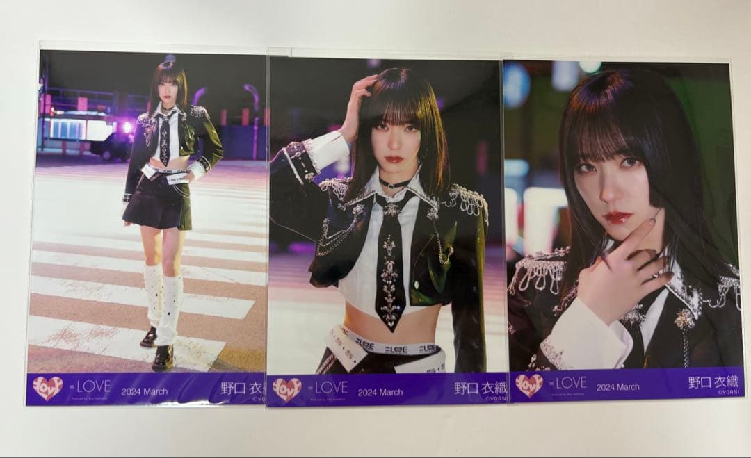 イコラブ 野口衣織 呪って呪って 歌唱衣装 生写真