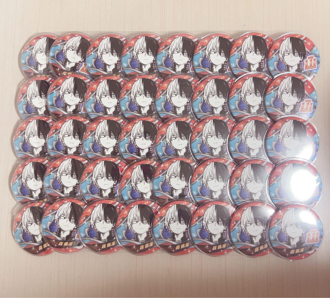 轟焦凍 バースデイ缶バッチ 2025 40個セット