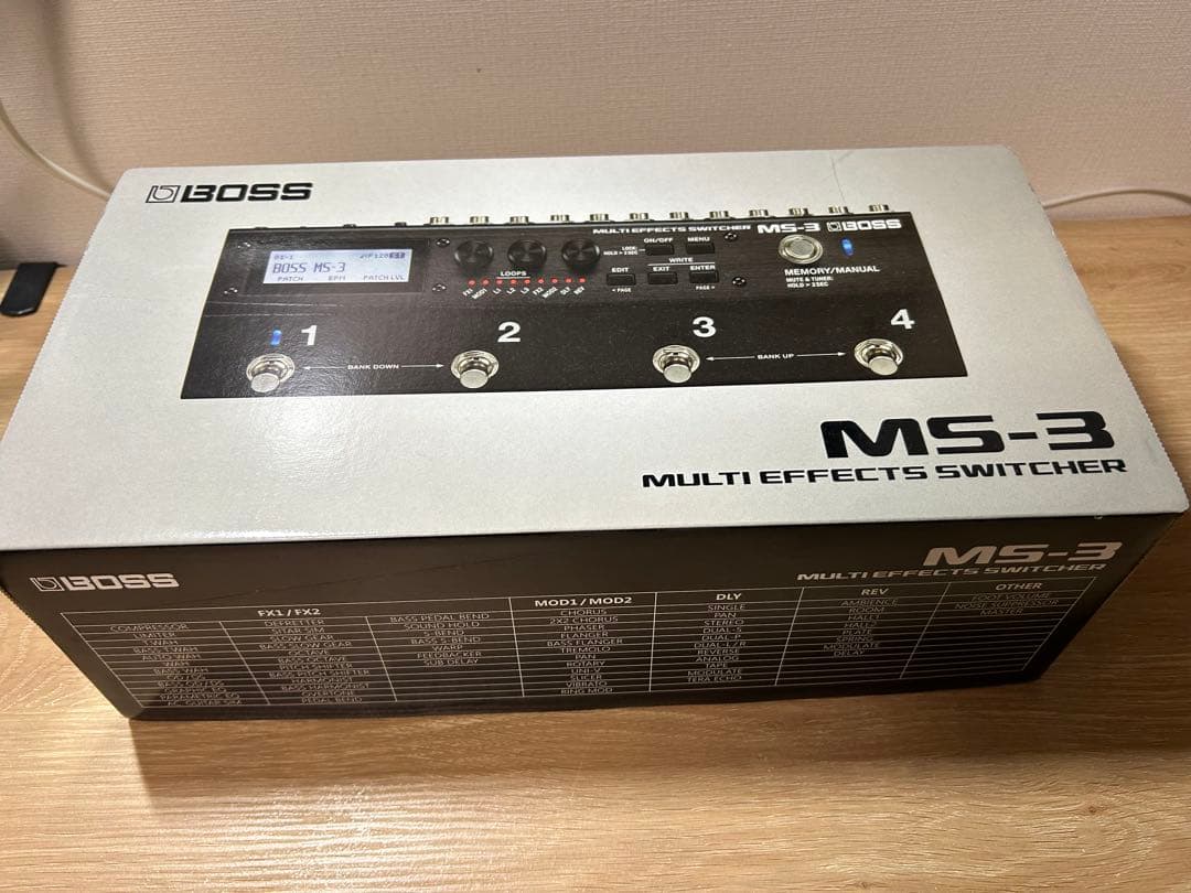 BOSS MS3 マルチエフェクトスイッチャー