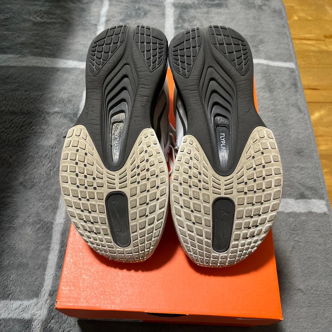 NIKE ZOOM FLY ホワイト/ブラック25.5cm