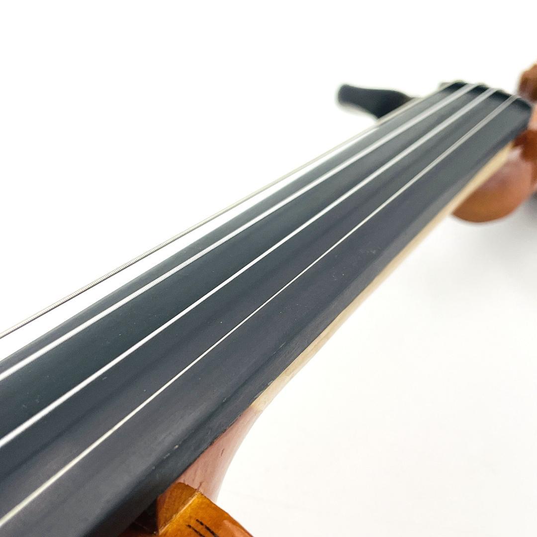 【美品・整備品】ラベル無し バイオリン 4/4 フルサイズ 弓・ハードケース付き