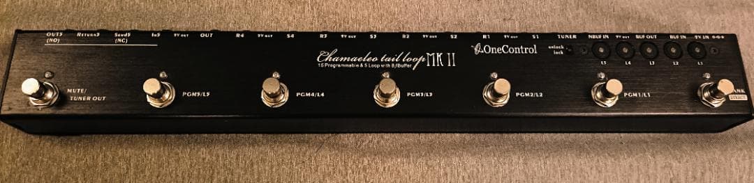 ギター One Control Chamaeleo Tail Loop MKII