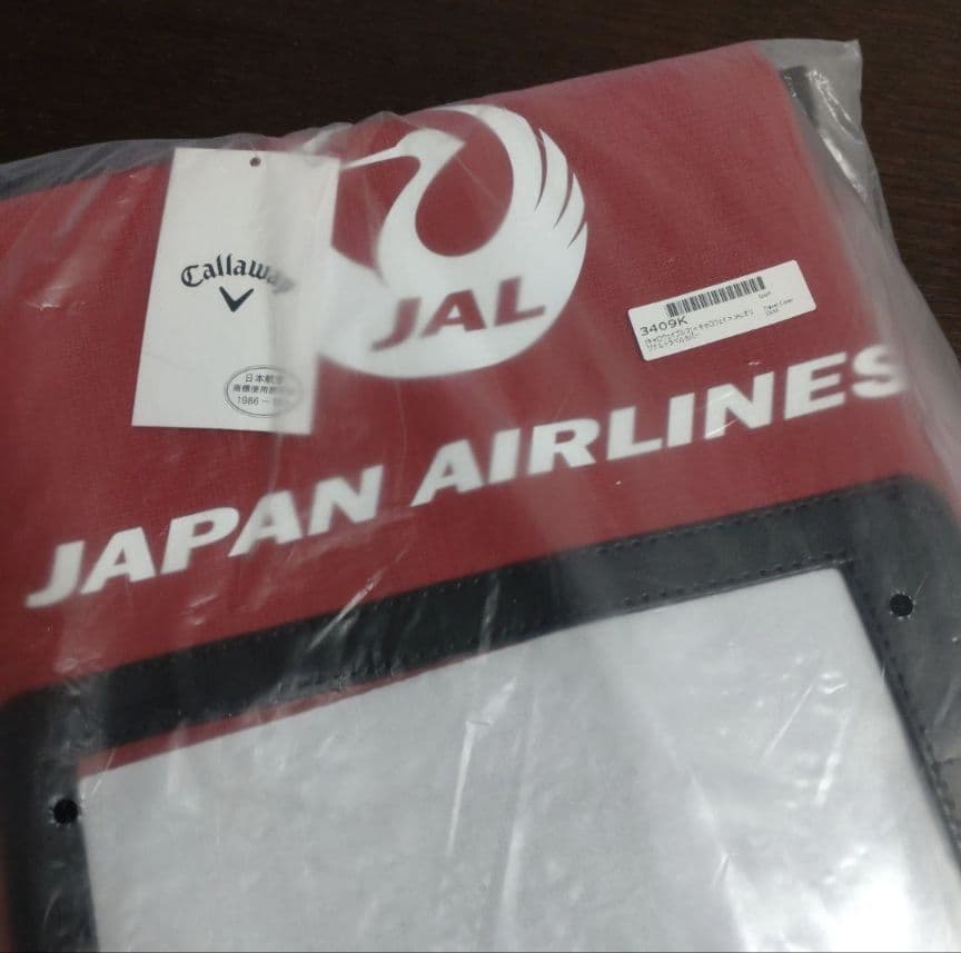 新品未使用 キャロウェイ JALオリジナル ゴルフ トラベルカバー 赤