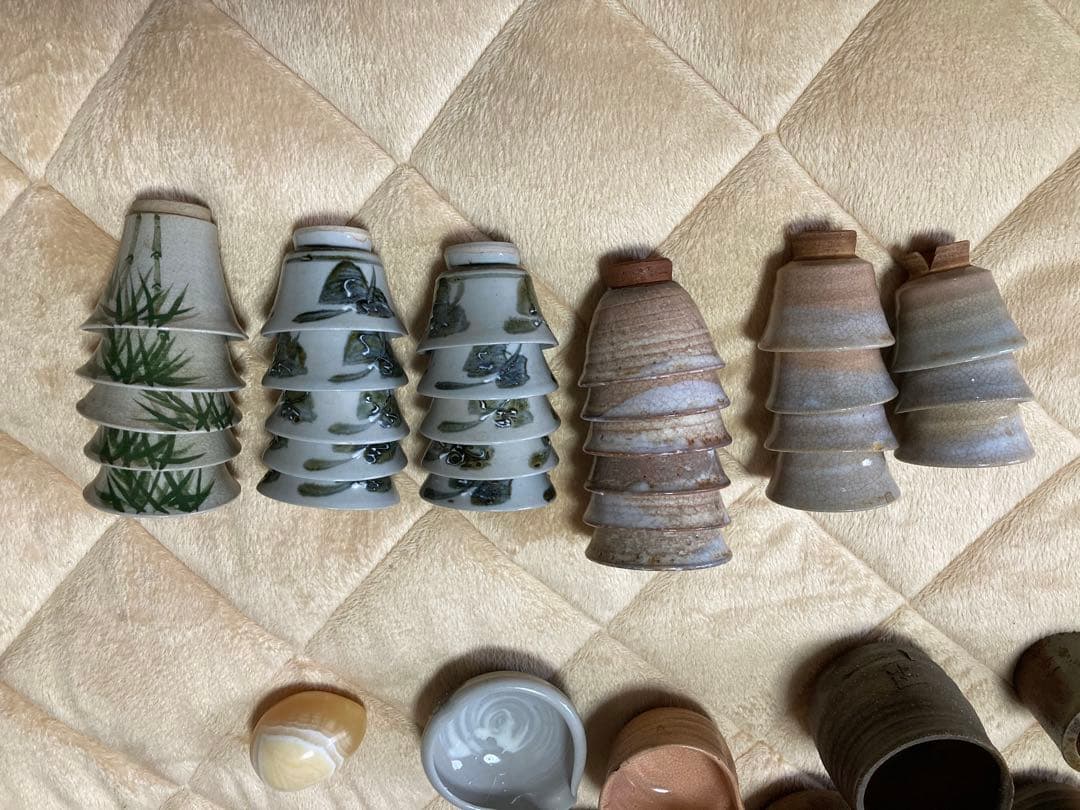 鈴*木様 【セット】備前焼　宝瓶　急須　湯冷し　湯呑み　煎茶道具　南部鉄器急須