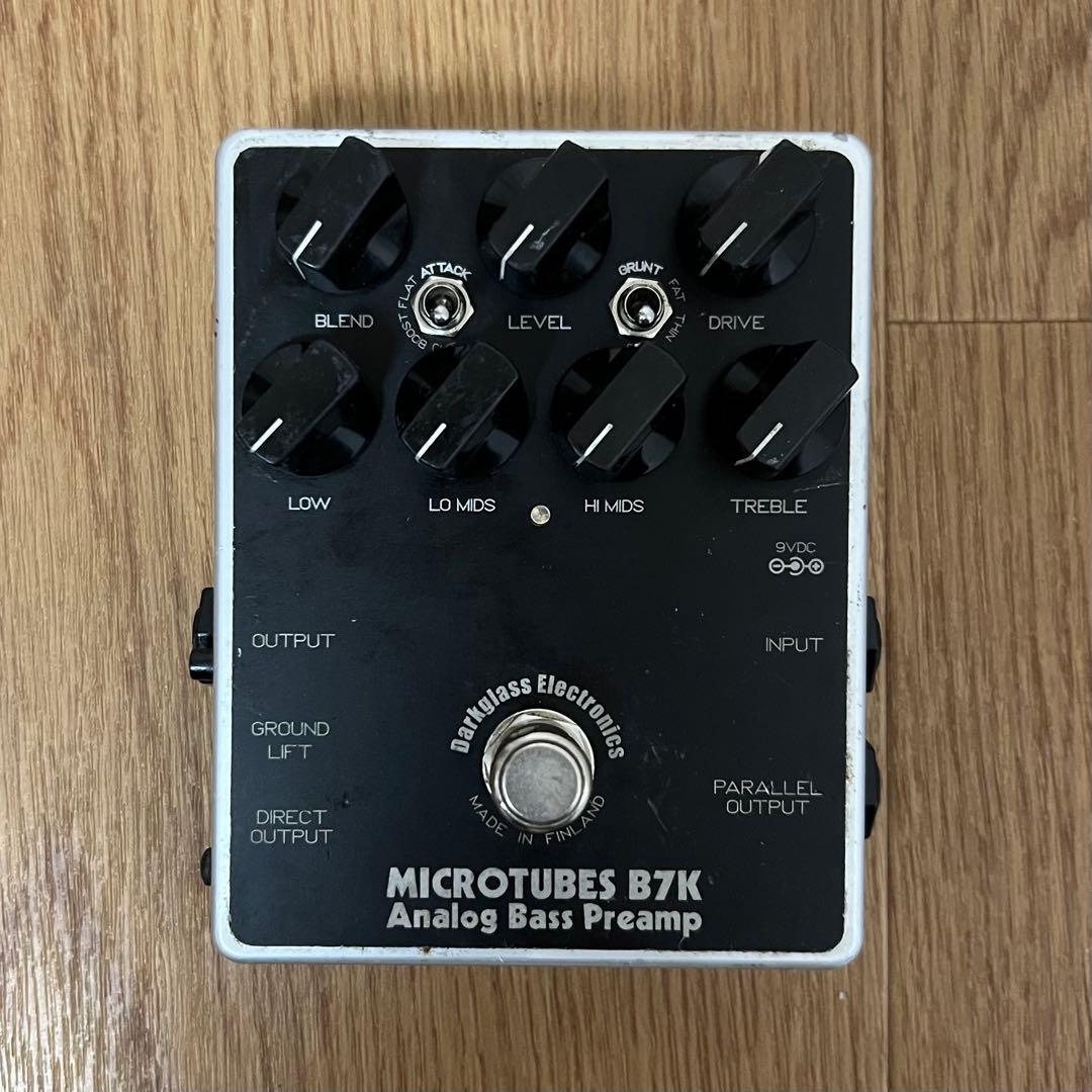 ベース MICROTUBES B7K ANALOG BASS PREAMP