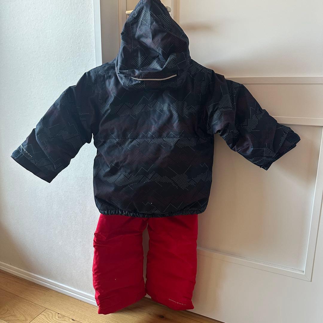 Columbia 子ども用スノーウェアセット　100cm