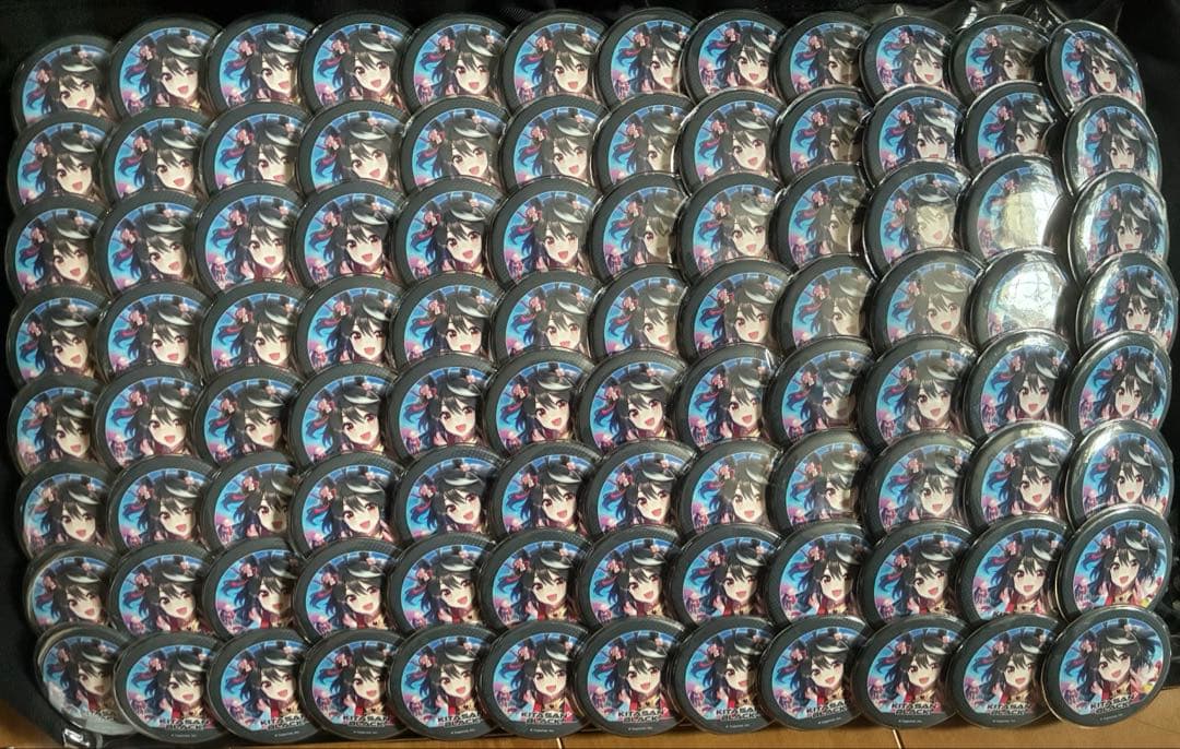 韓国 アニプラス 限定 ウマ娘 2周年 トレーディング缶バッジ キタサンブラック