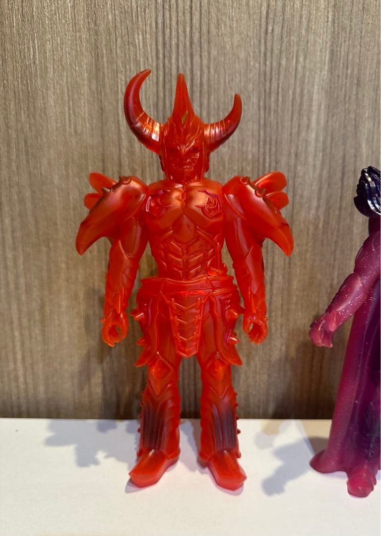 ウルトラマン　フィギュア メカザム・アーマードダークネス・エンペラ星人　クリア