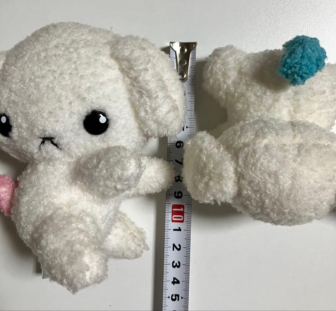 ぶるぶるどっぐ マグネットぬいぐるみ４体 (汚れ・臭い有り)