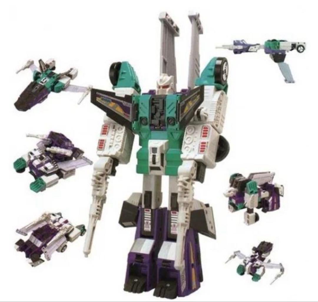 【説明書あり】トランスフォーマー　D98　デストロン　忍者参謀 シックスショット