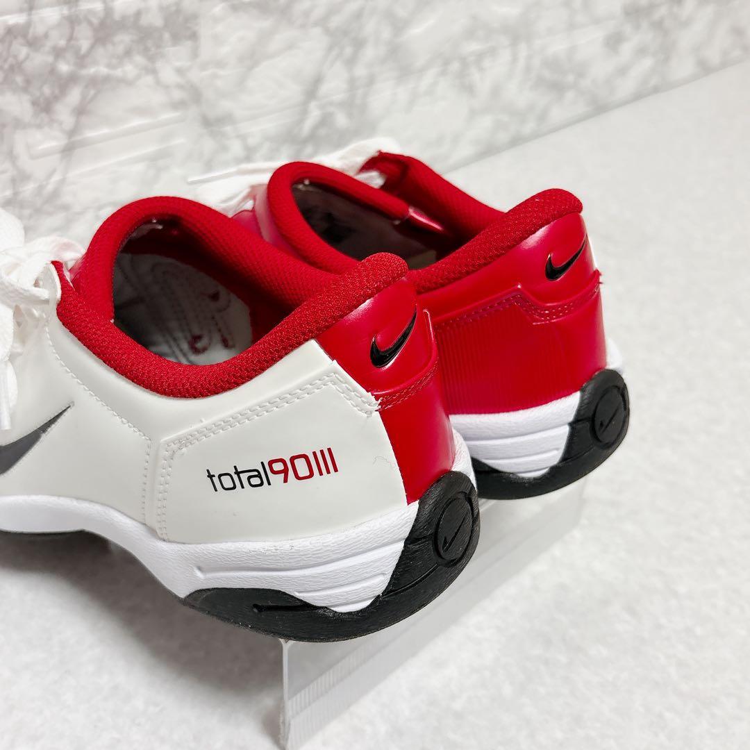 ⭐未使用級⭐NIKE ナイキ TOTAL 90 ホワイト レッド 26.5㎝