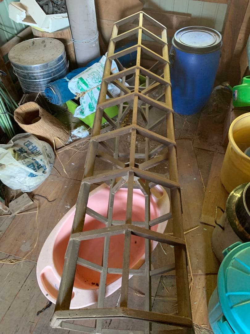 状態良好　田植え定規　田植え枠　昭和レトロ　アンティーク　石川県白山市引き取り