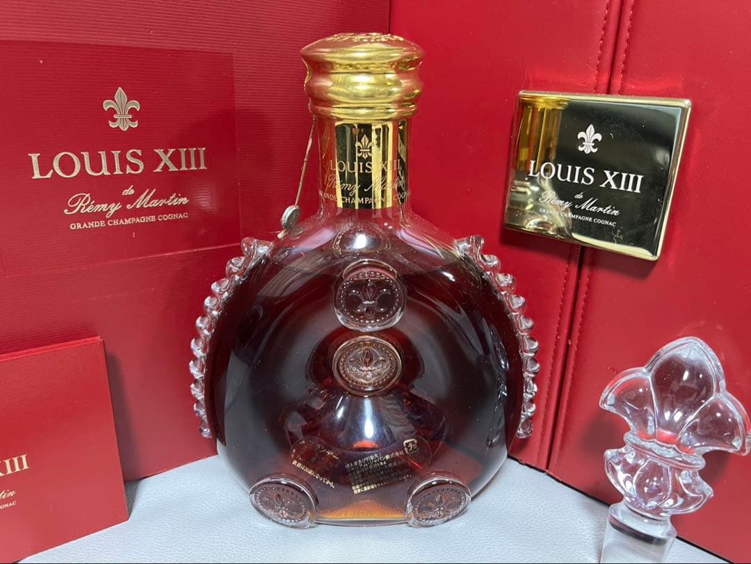 レミーマルタン ルイ13世 バカラ　替栓・冊子・化粧箱・外箱付！未開封　正規品