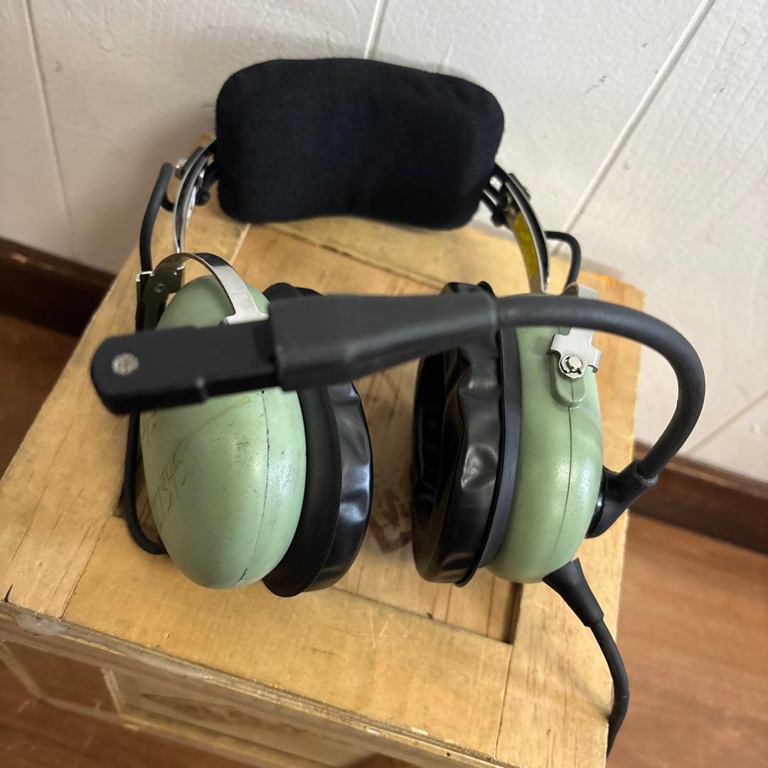 米軍　実物　DAVID CLARK HEADSETヘッドセット　送料無料　①