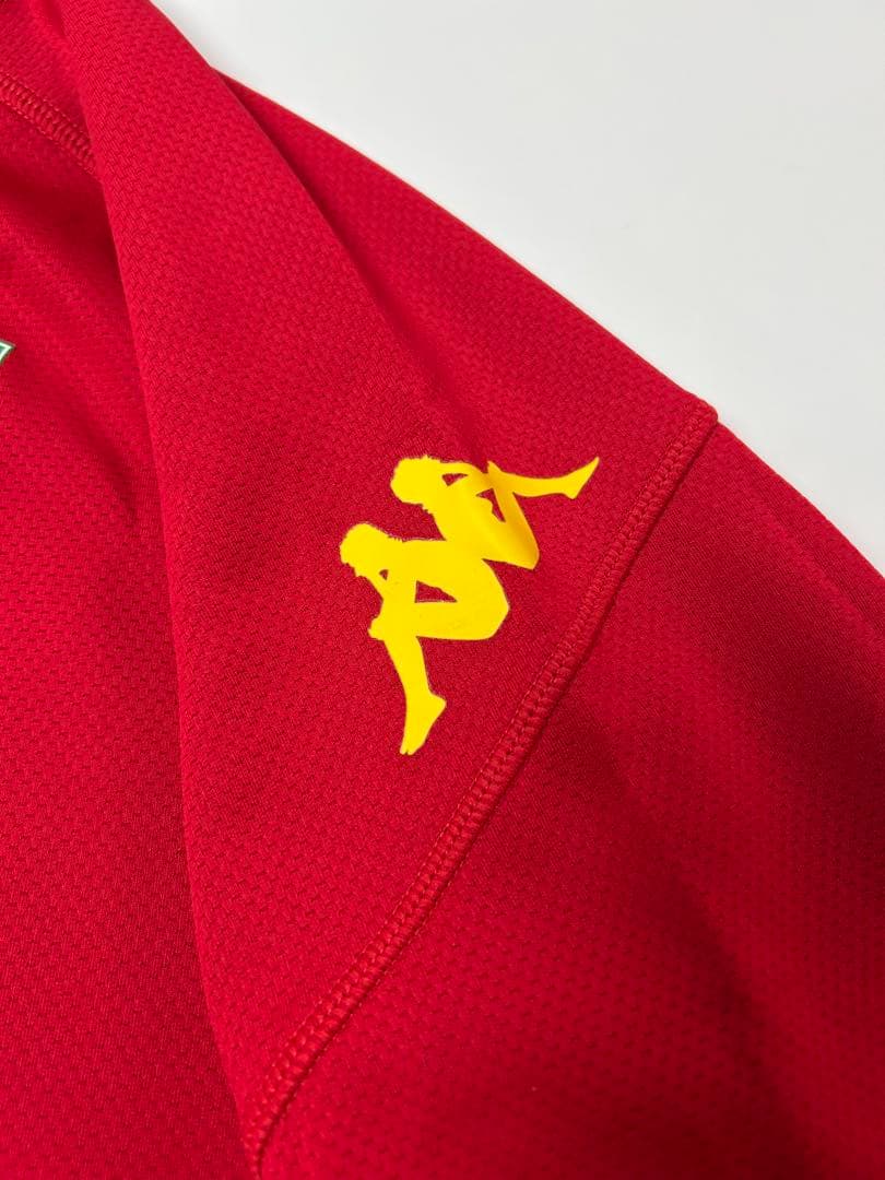 ジェフユナイテッド市原千葉　Kappa 長袖サッカーウェア　レッド　2XOサイズ