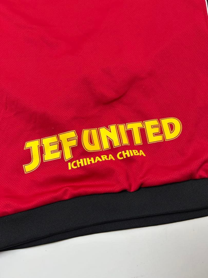 ジェフユナイテッド市原千葉　Kappa 長袖サッカーウェア　レッド　2XOサイズ