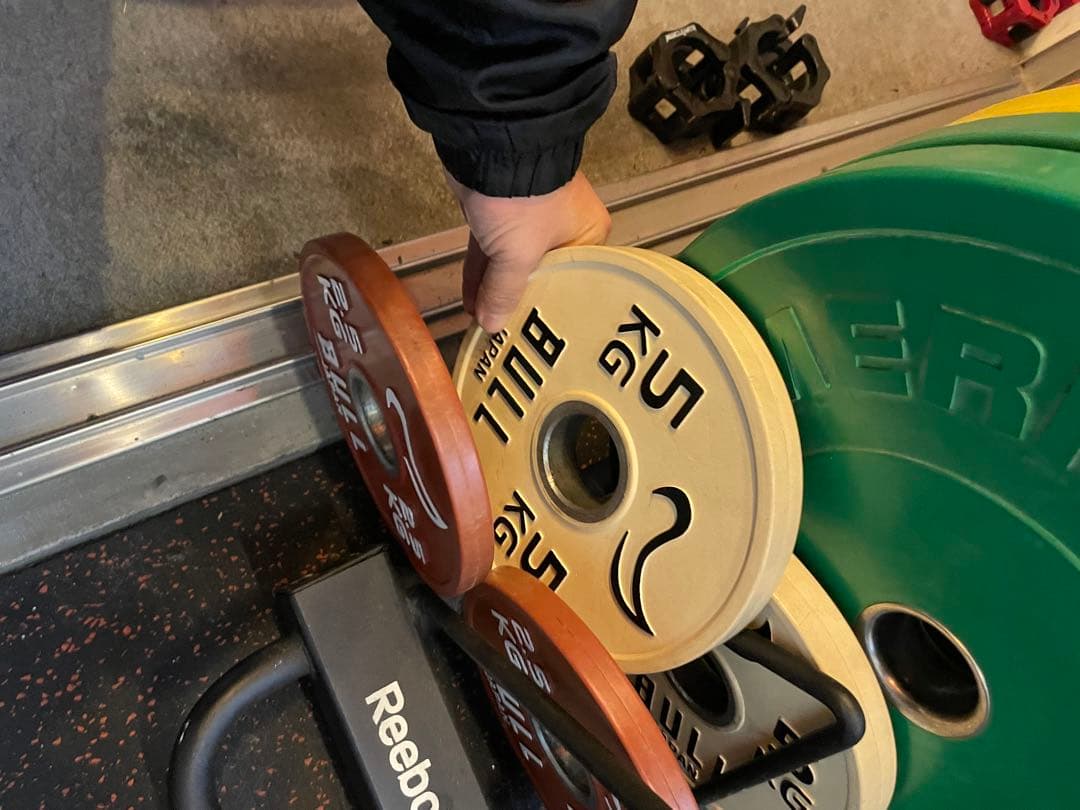 ウエイトリフティング　トレーニングセット