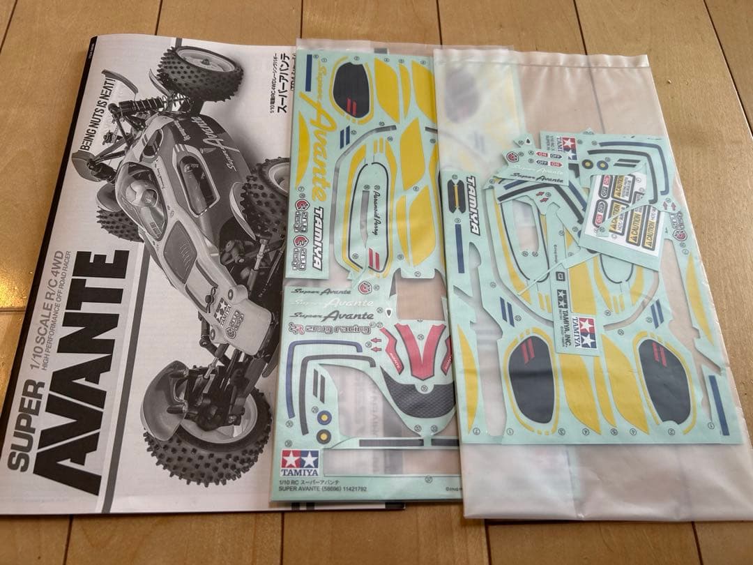タミヤ スーパーアバンテ TD4 組立済み RC (受信機・ESC無し)