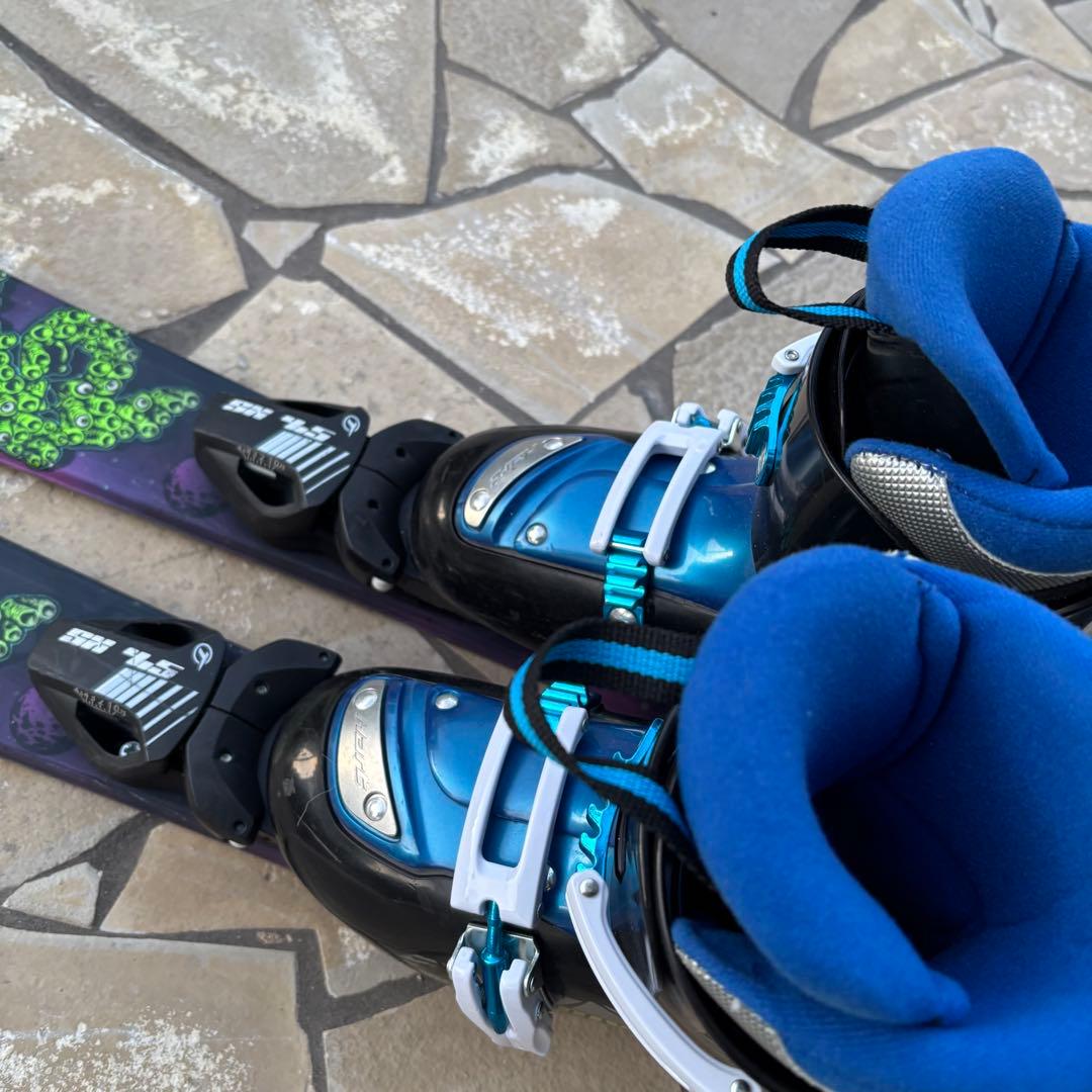 【送料込み】K2 ジュニアスキー4点セット 100cm 男の子 キッズ 小学生