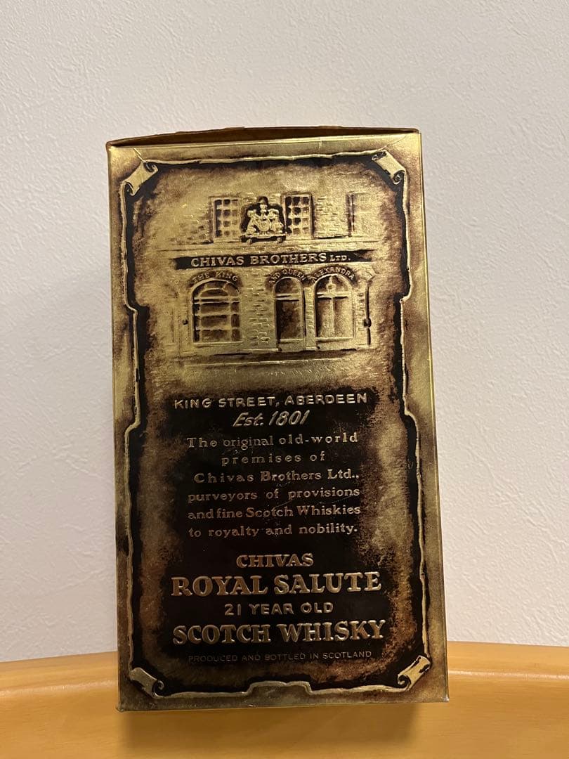 希少古酒 Salute ロイヤルサルート 21年 ブルースタイルセット