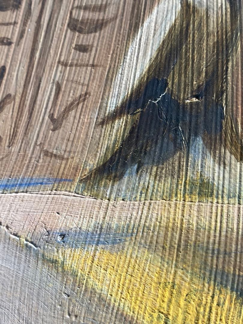 1889❣️ アブ・シンベル大神殿　油絵