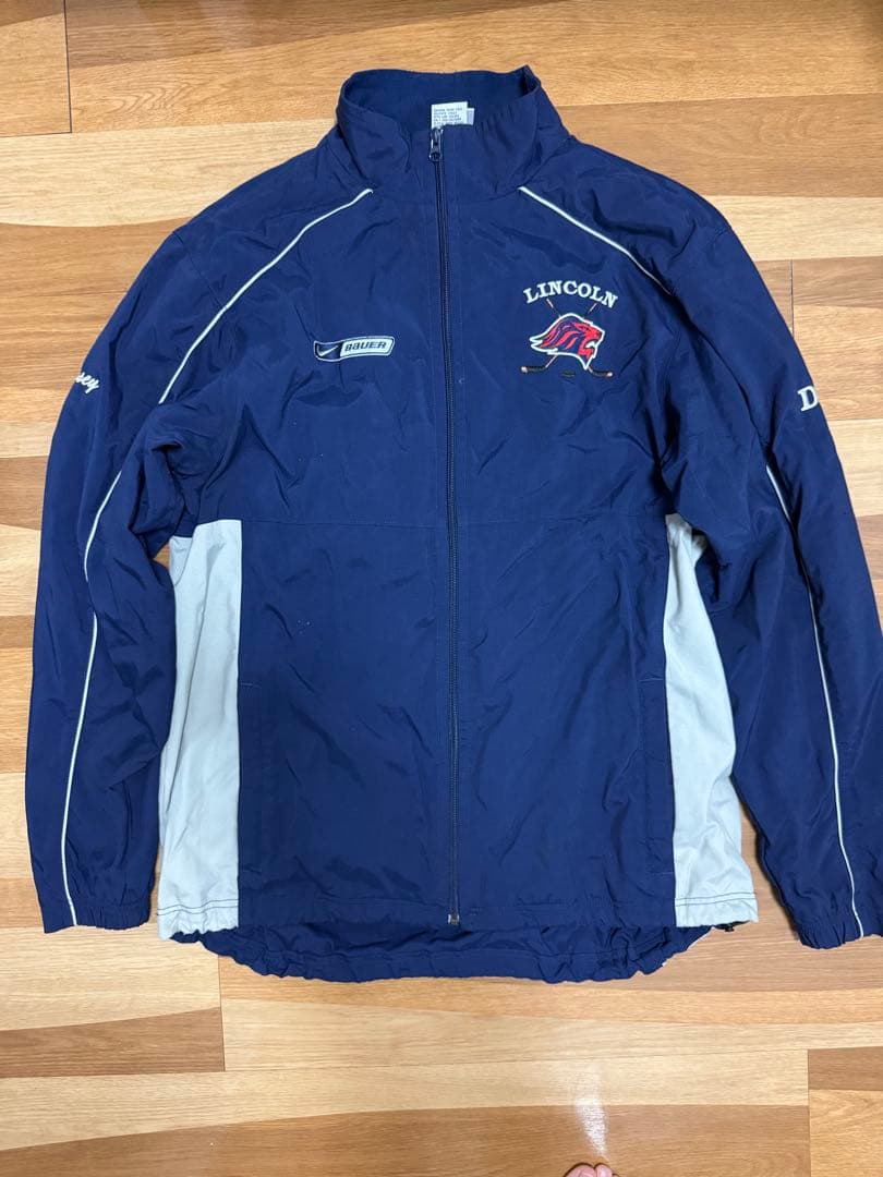Nike LINCOLN フルジップジャケット ネイビー 00s 古着