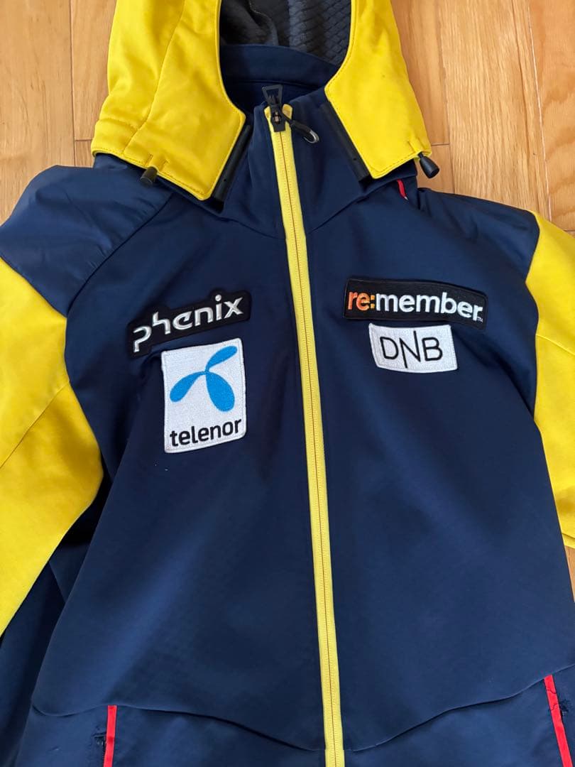 Phenix スキーウェア ネイビー/イエロー