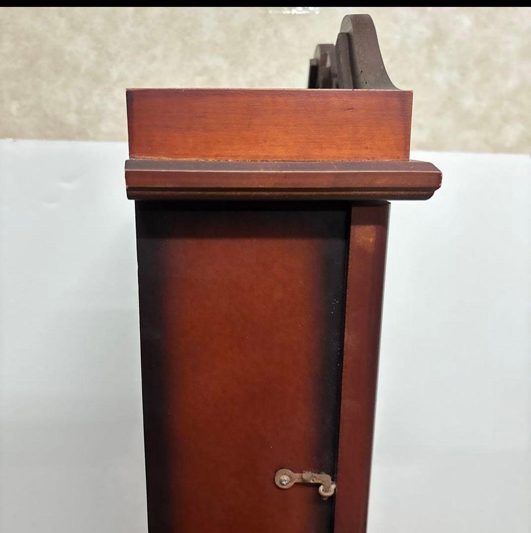 CITIZEN 振り子時計 昭和レトロ クオーツ 日本製 ウッド調 アンティーク