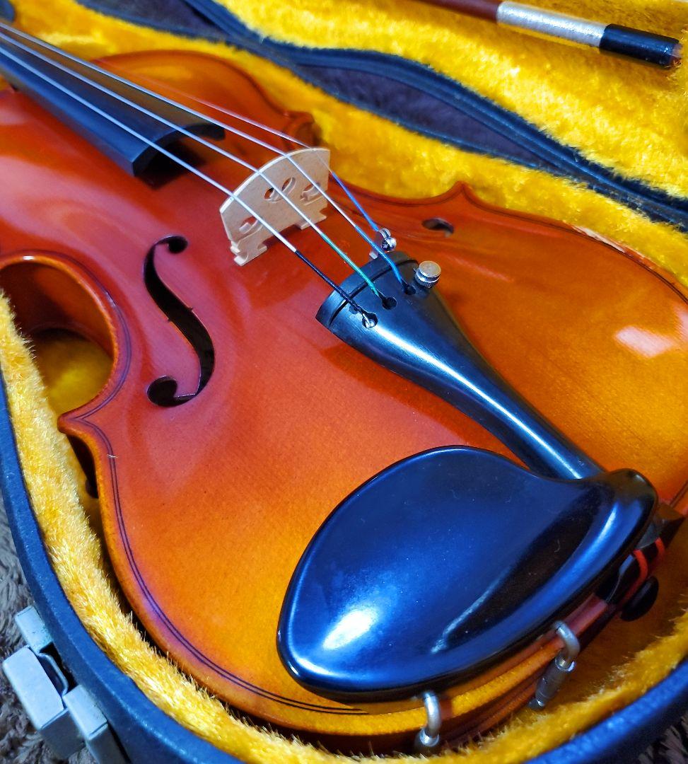 スズキ No.280 バイオリン 1/2 1978年製 SUZUKI 弓 杉藤