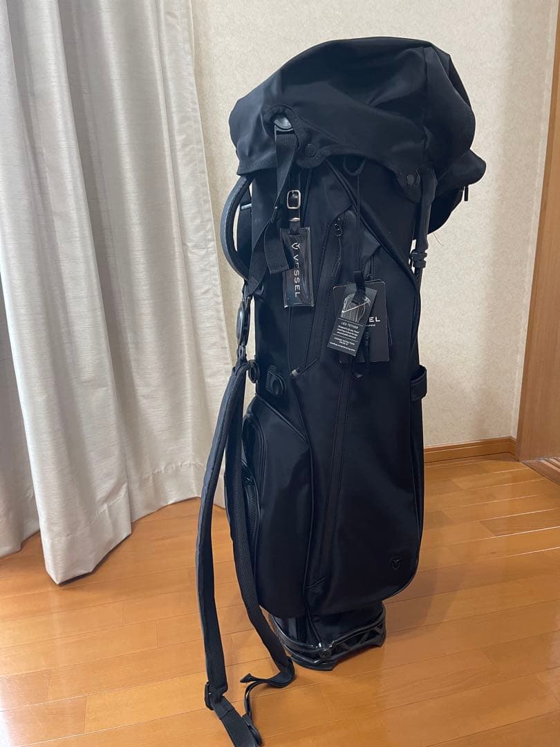 新品　VESSEL ベゼル スタンド式 キャディバッグ　タグ付
